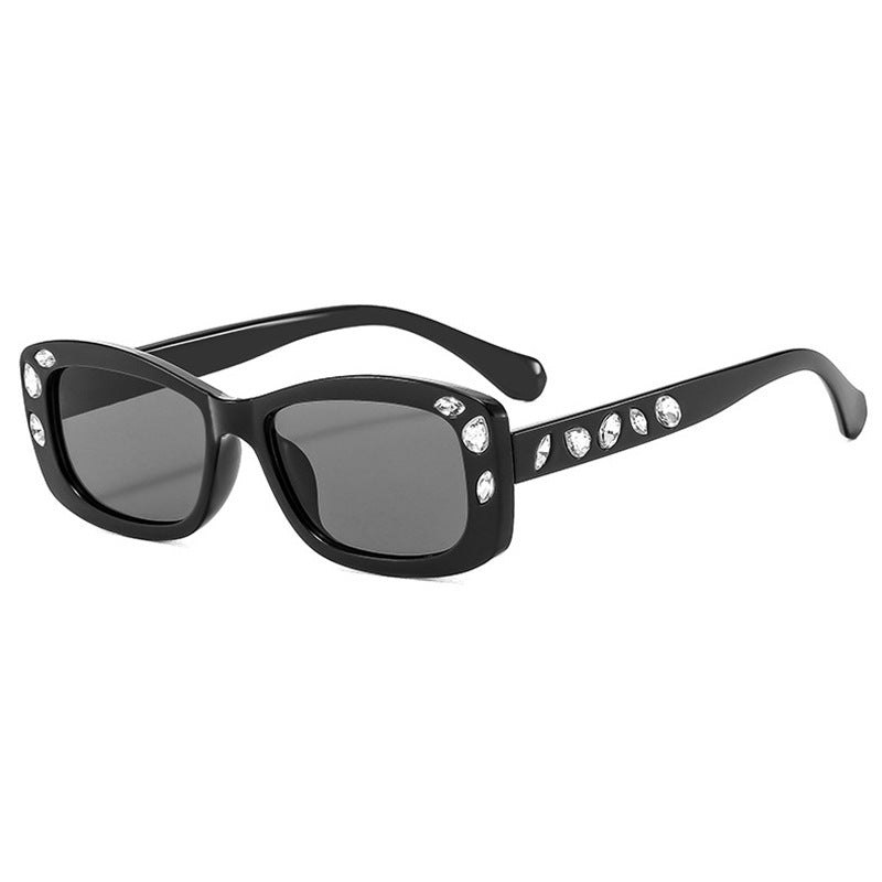 Damen modische Sonnenbrille mit Kristallverzierung Brehn