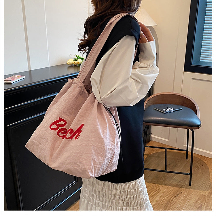 Geräumige Canvas-Shopper-Tasche Brehn