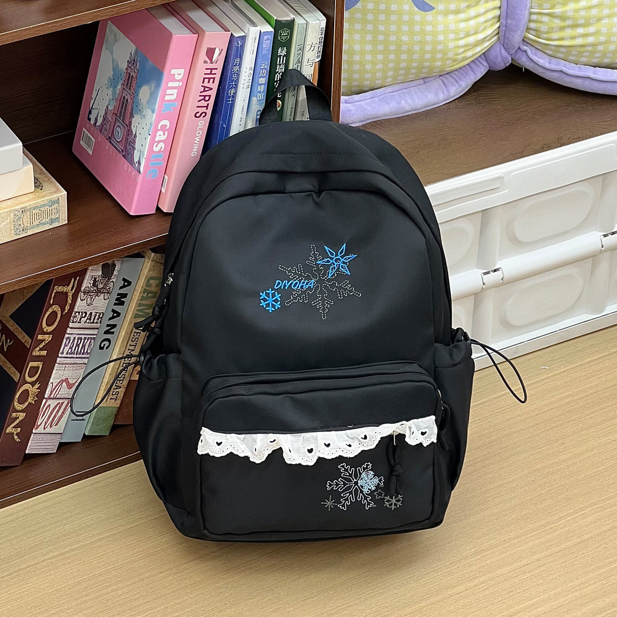 Stylische Bestickte Lässige Rucksack Brehn