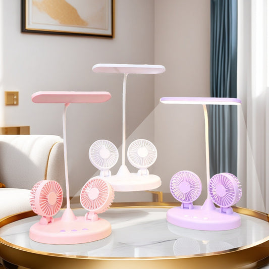 Damen Multifunktionaler Tischventilator mit integrierter LED-Beleuchtung Brehn