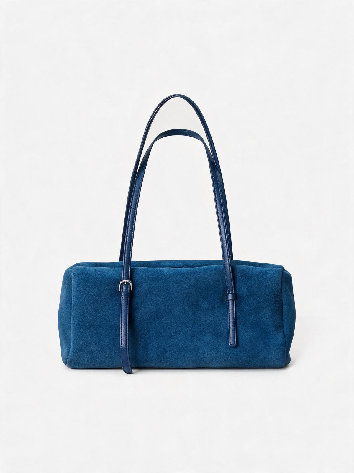 Lange-Träger Wildleder Box Tote Tasche