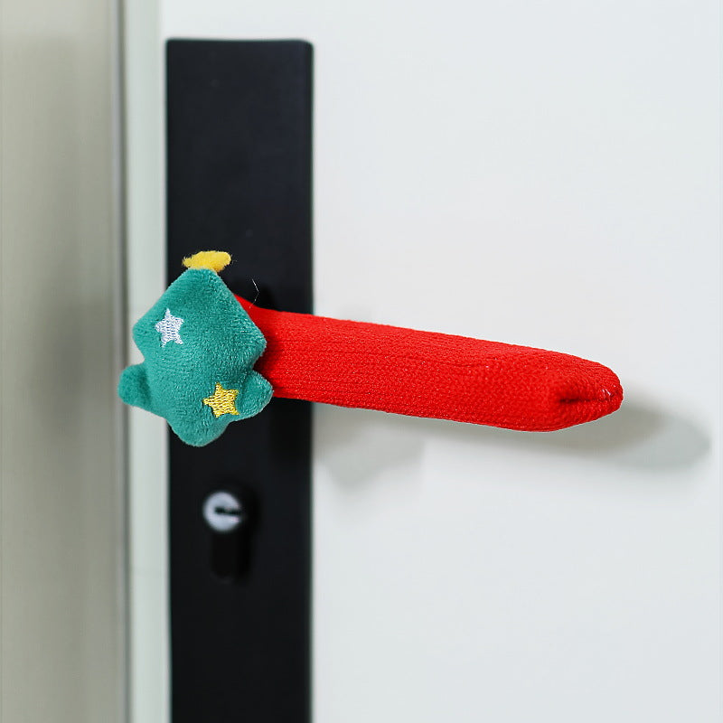Türgriffschmuck mit Weihnachtsmann Brehn