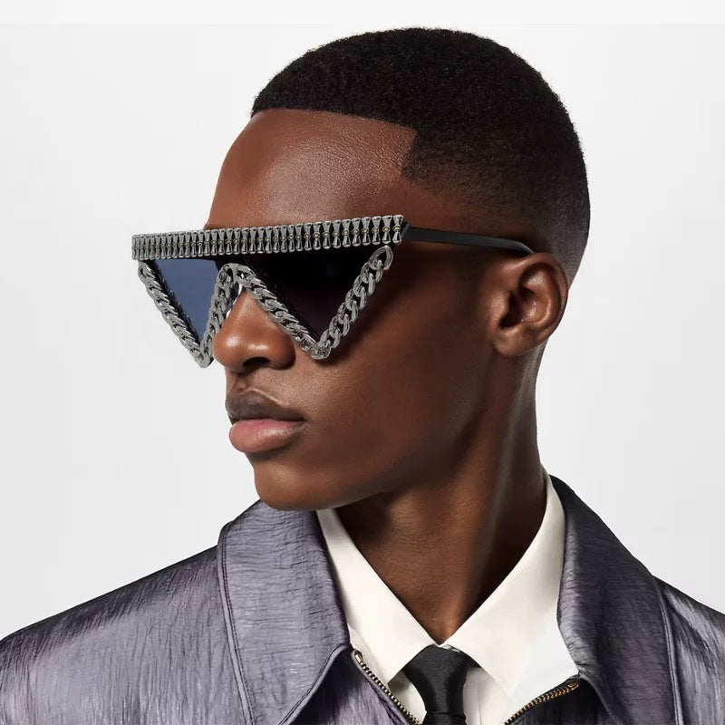 Damen auffällige Designer-Sonnenbrille Brehn