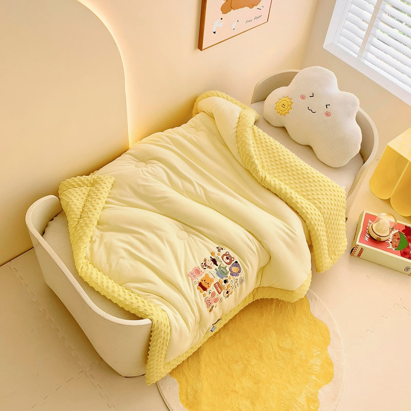 Damen Kuschelige Kinderdecke Brehn