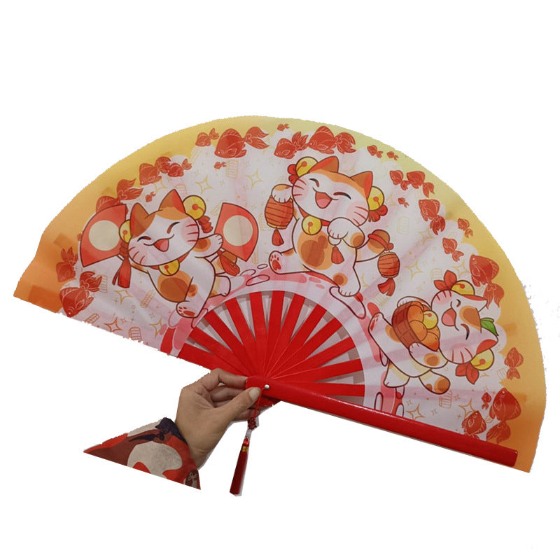 Damen Fächer mit kreativem Drag-Motiv Brehn