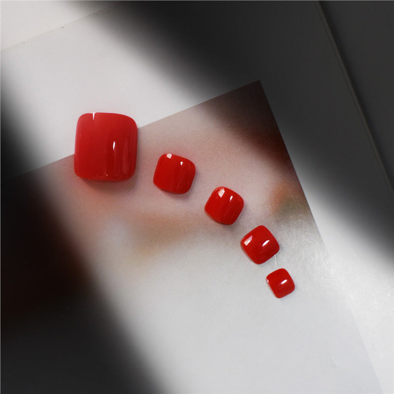 Glänzendes Nagelkunst Press-On Set Brehn