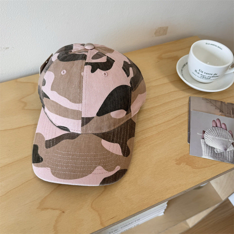 Damen Freizeit Verstellbare Camouflage Baseballmütze Brehn