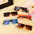 Damen geometrische Statement-Sonnenbrille Brehn