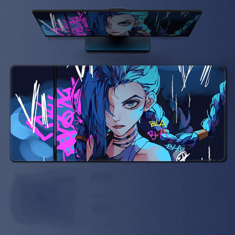 Anime-inspirierte Gaming-Mauspad