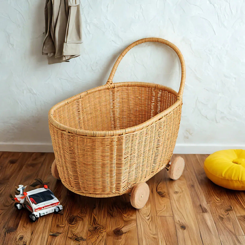 Rollen Woven Storage Cart Brehn