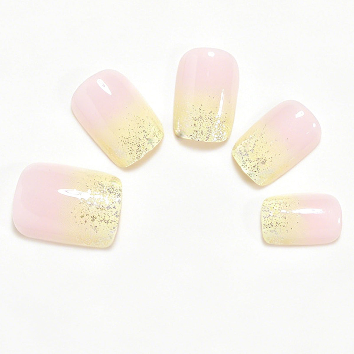 Elegante Ombre Druck-Nagelset Brehn