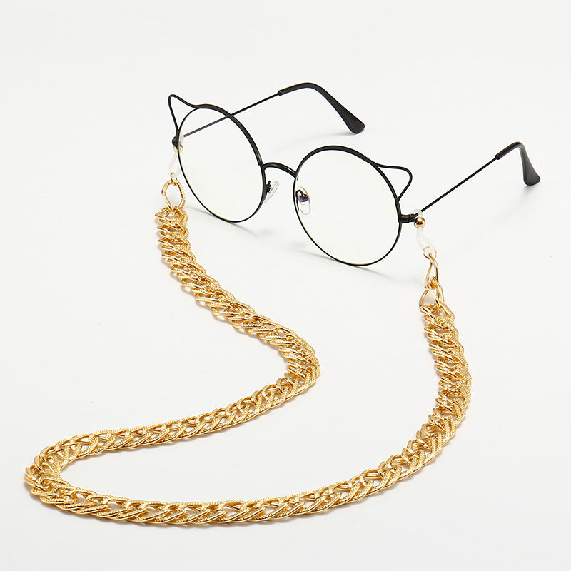 Kette-Detail Katzenaugenbrille Brehn