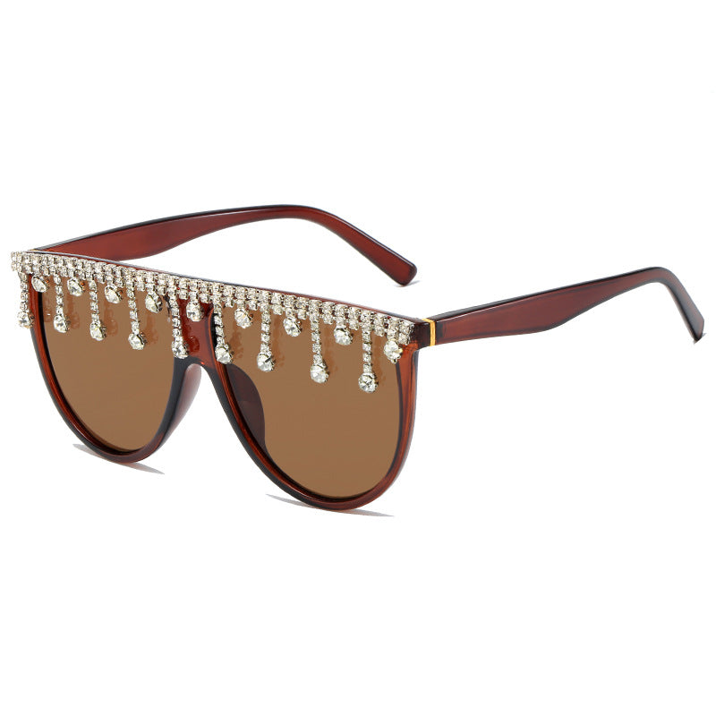 Damen Dekorative Glamour-Sonnenbrille Brehn
