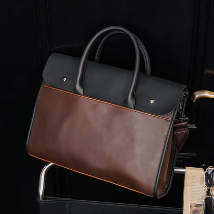 Premium Leder Aktentasche