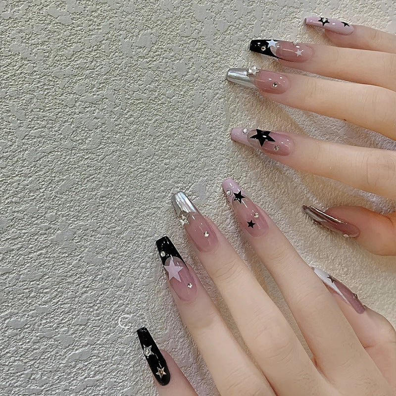 Dekoratives Press-On Nagelkunst-Set Brehn