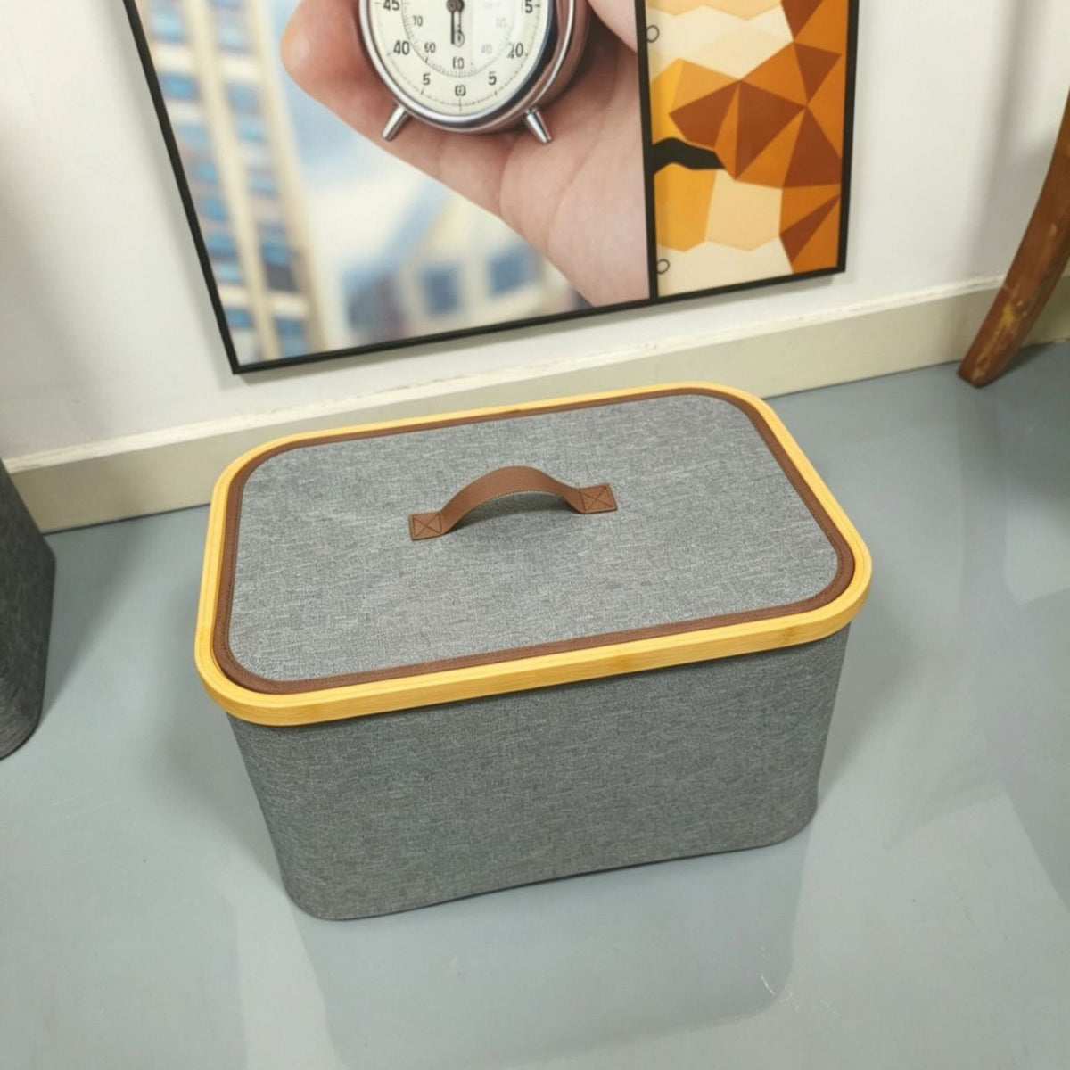 Aufbewahrungsboxen mit Eleganten Bambusakzenten Brehn