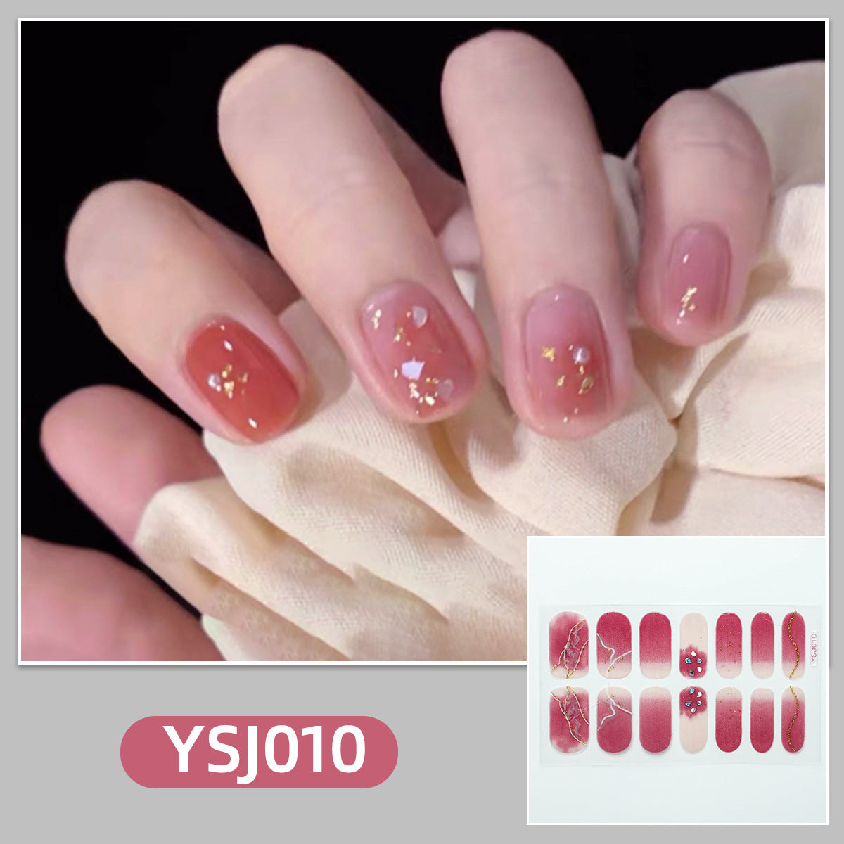 Kunstvolle Nagelverzierung mit Glitzerdetails Brehn