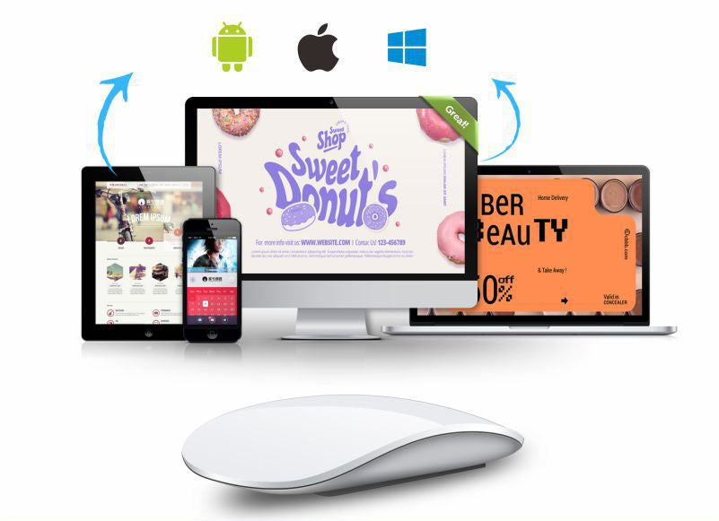 Drahtlose USB-Maus Brehn