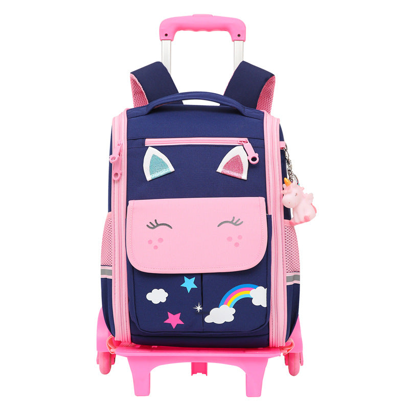 Rollbarer Schulrucksack mit Niedlichem Tierdesign Brehn