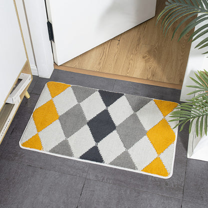 Geometrisches Muster Innen willkommen Mat