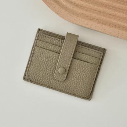 Stylischer Leder Kartenhalter