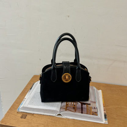 Handtasche aus Wildleder