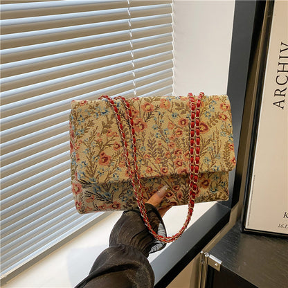 Elegante florale verzierten Handtasche Brehn
