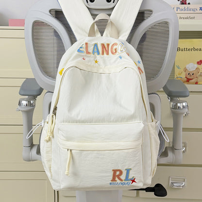 Stilvoller bestickter Grafik-Rucksack Brehn