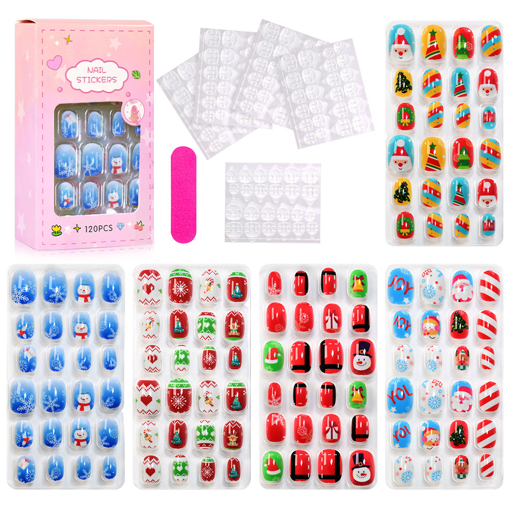 Kreatives Cartoon Nagelkunst Aufkleber Set Brehn