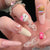 Dekorative Cartoon-Themen Press-On Nagelkunst Brehn