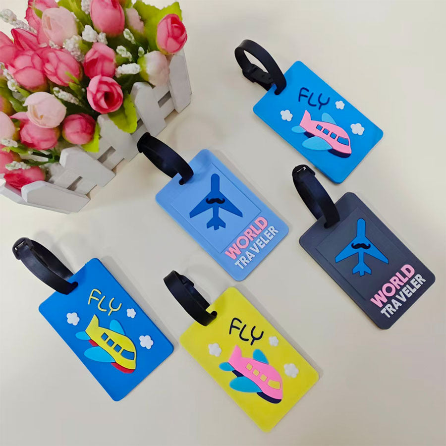 Unisex Gepäckanhänger mit einzigartigem Flugzeugmotiv Brehn