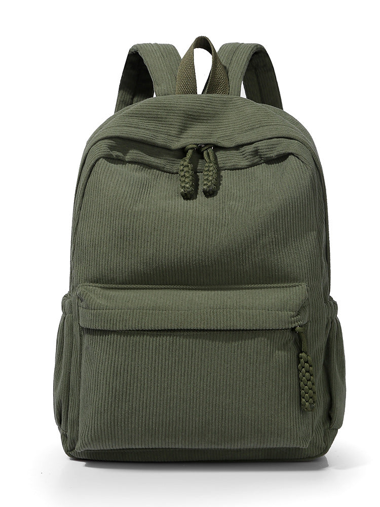 Lässiger Corduroy Rucksack Brehn