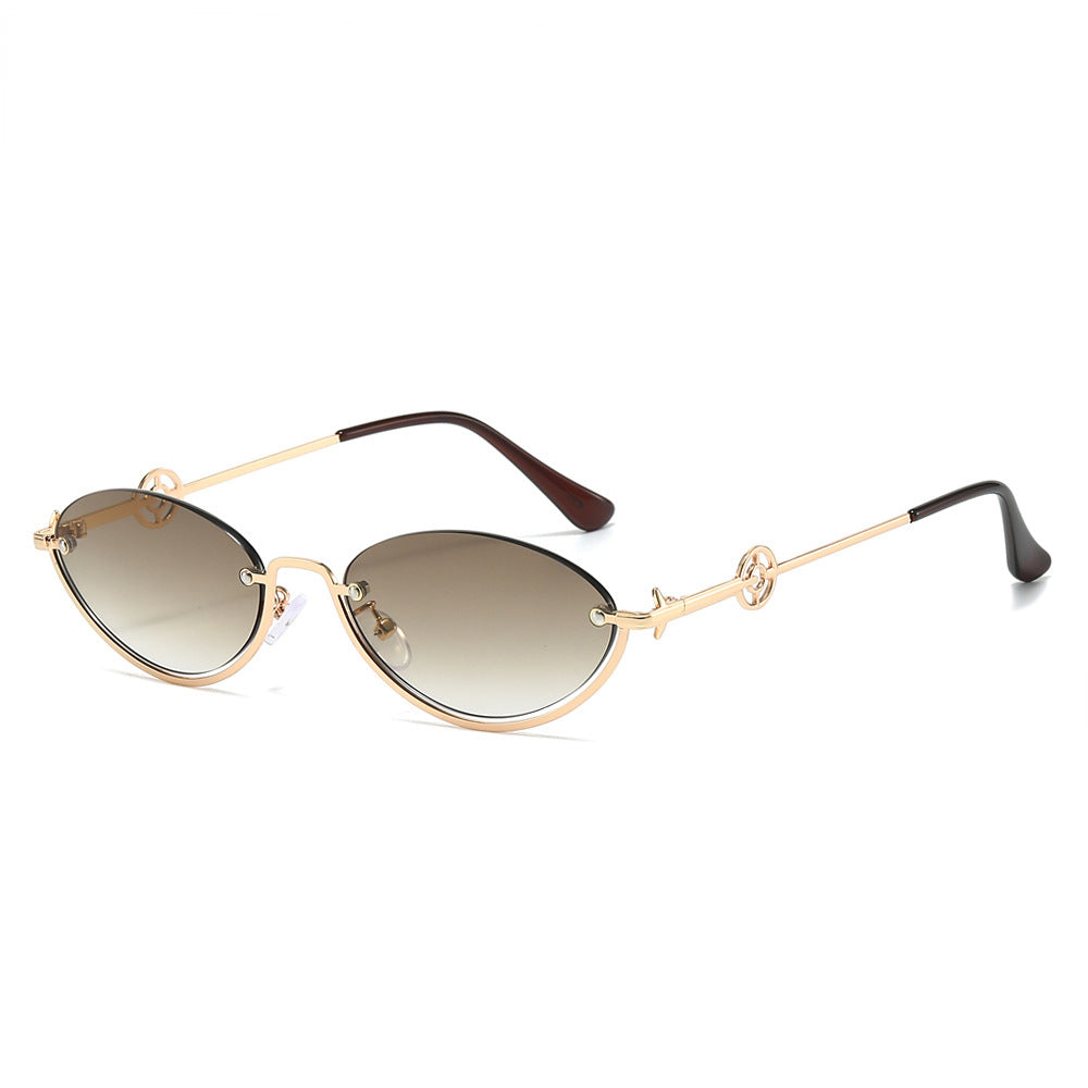 Elegante Katzenauge Verschreibung Brille Brehn