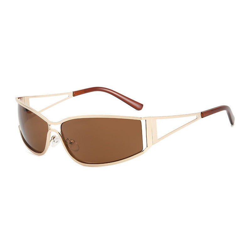 Damen Sportliche Sonnenbrille mit elegantem Rahmen Brehn