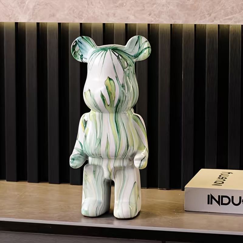 Abstrakte Kunst Bärenfigur für die Hausdekoration