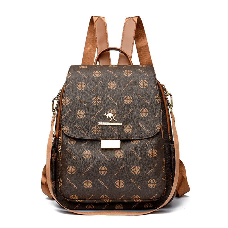Designer gemusterter Rucksack