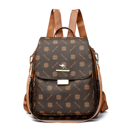 Designer gemusterter Rucksack