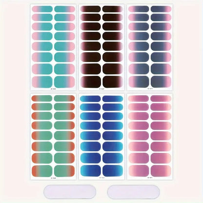 Gradient Ombre Nagel Wraps