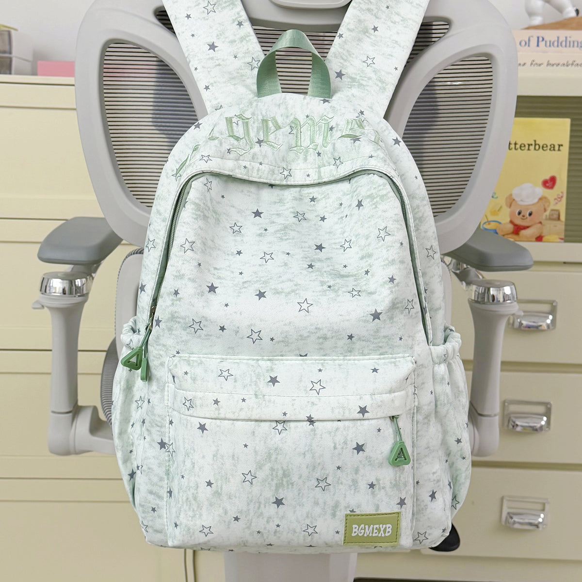 Stylischer Sternenprint-Rucksack Brehn