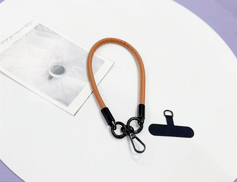 Eleganter Leder Schlüsselanhänger Halter Brehn