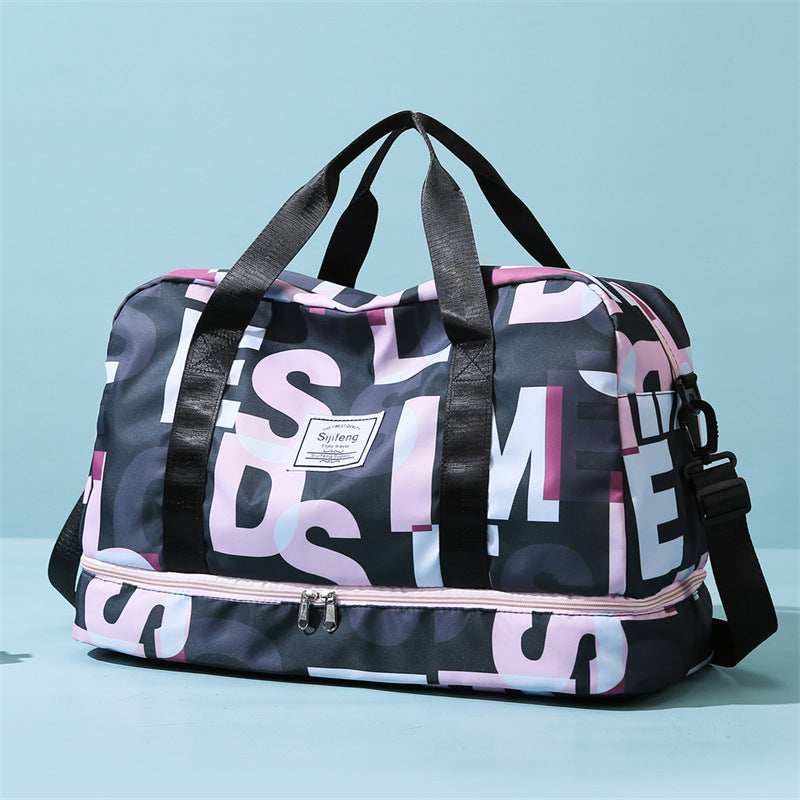 Stylische Sport-Reise-Duffel-Tasche mit mehreren Fächern Brehn