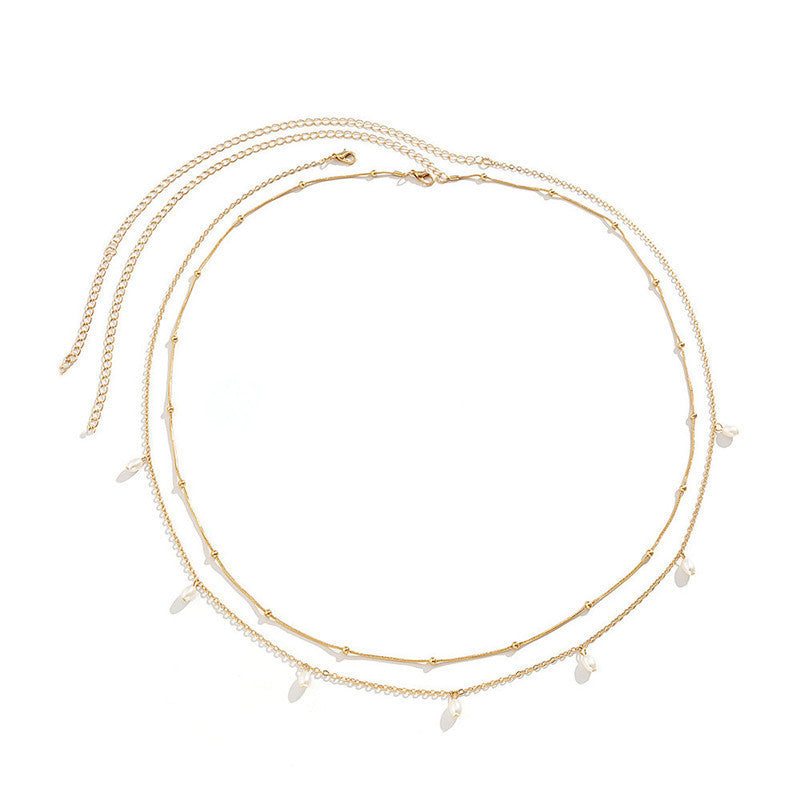 Elegante geschichtete Halskette Brehn