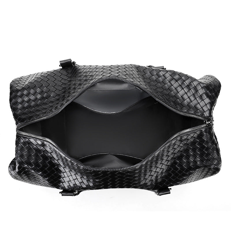 Premium Gewebte Leder Reise Sporttasche Brehn