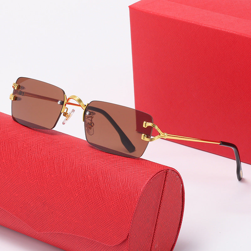 Damen modische Korrektionsbrille mit elegantem Metallrahmen und komfortablen Nasenpads Brehn