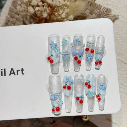 Dekorative Nagelkunst Aufkleber Tips