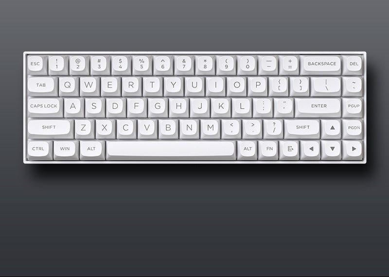 Kompakte mechanische Tastatur mit anpassbaren Funktionen Brehn