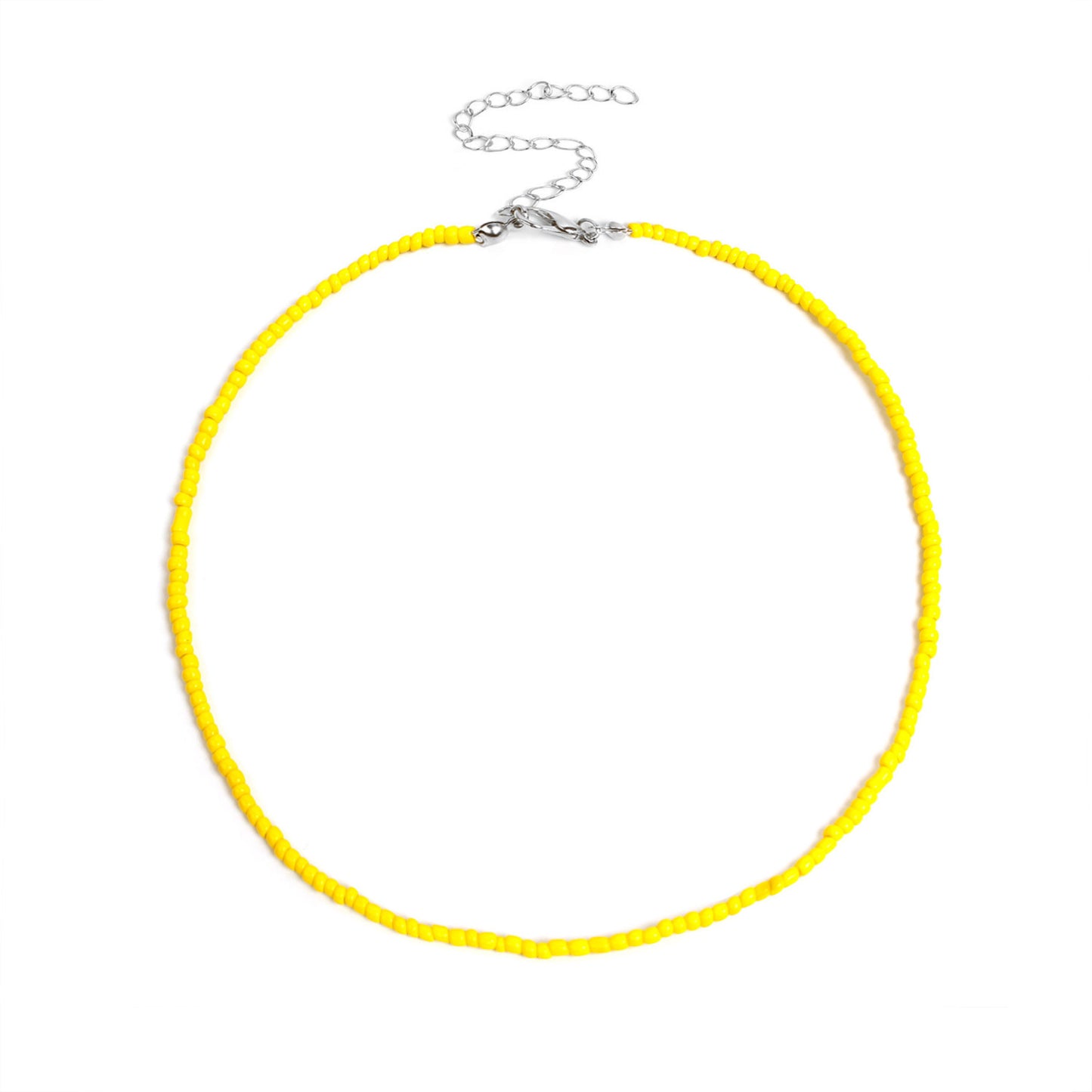 Buntes Perlen-Choker-Halsband Brehn
