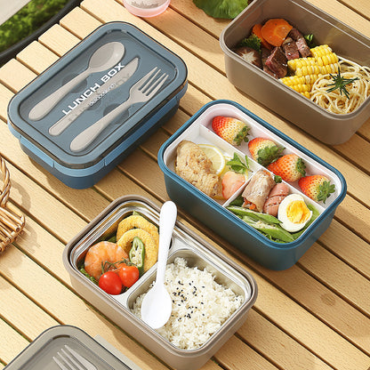 Mehrere Fächer Auslaufsichere Lunchbox