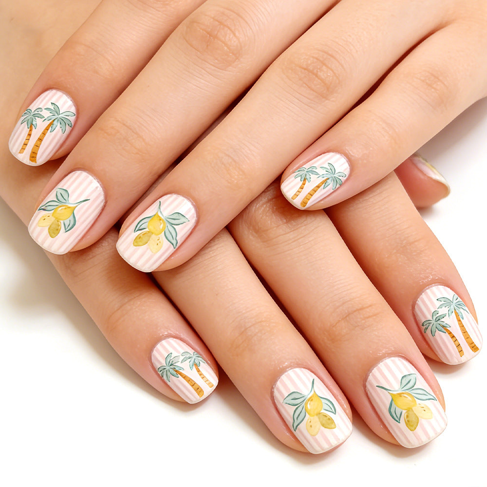 Tropische Früchte-Themen Nagelkunst Brehn