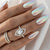Iridescent Stiletto Press-On Nagelset Brehn